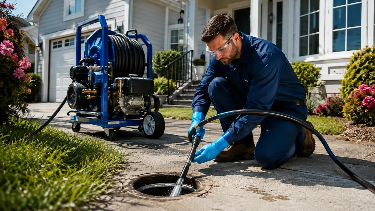 Residential Hydro Jet Drain Cleaning in Borrego Springs